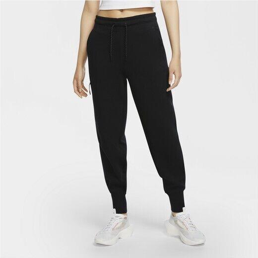 Nike Nsw Tech Fleece Pants Joggers Black Sportswear CZ2595-010 Girls Size L
