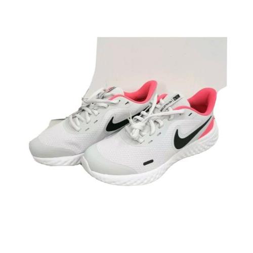 Nike Revolution 5 BG Gray Size 5Y Running Shoes - BQ5671 010 F710