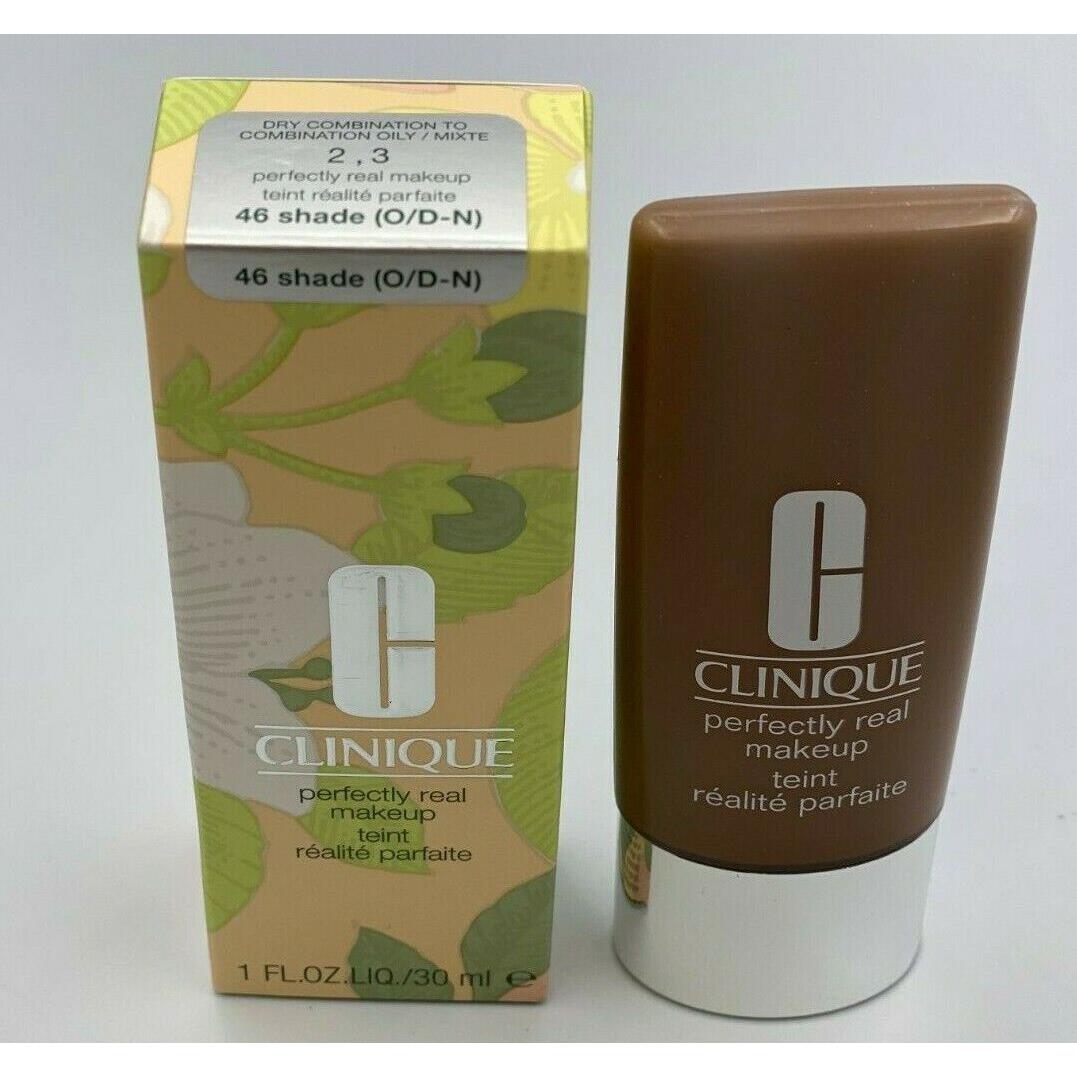 Clinique Perfectly Real Makeup Foundation Full Size Choose Shade Shade 46 (O/D-N)