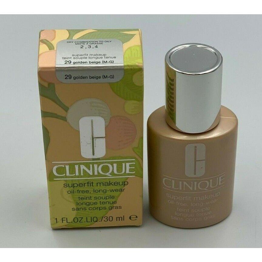 Clinique Superfit Makeup Full Size 1 OZ Choose Shade 29 Golden Beige (M-G)