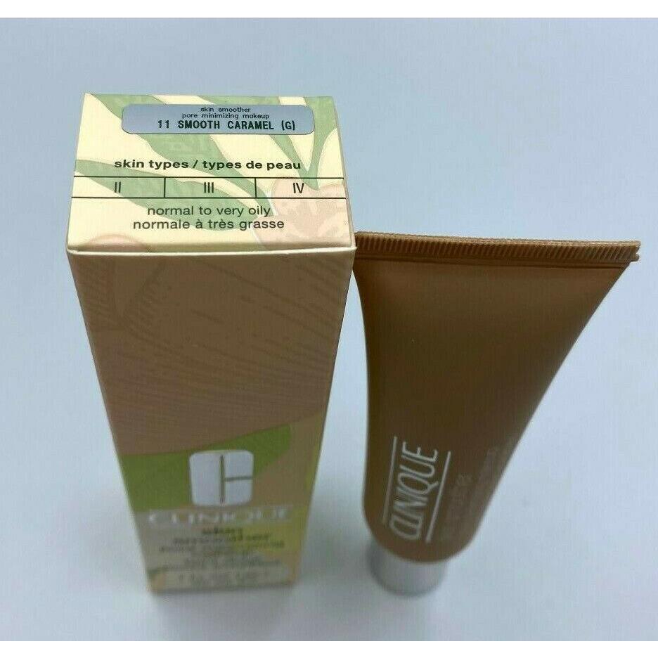 Clinique Skin Smoother Pore Minimizing Makeup Choose Shade 11 Smooth Caramel (G)