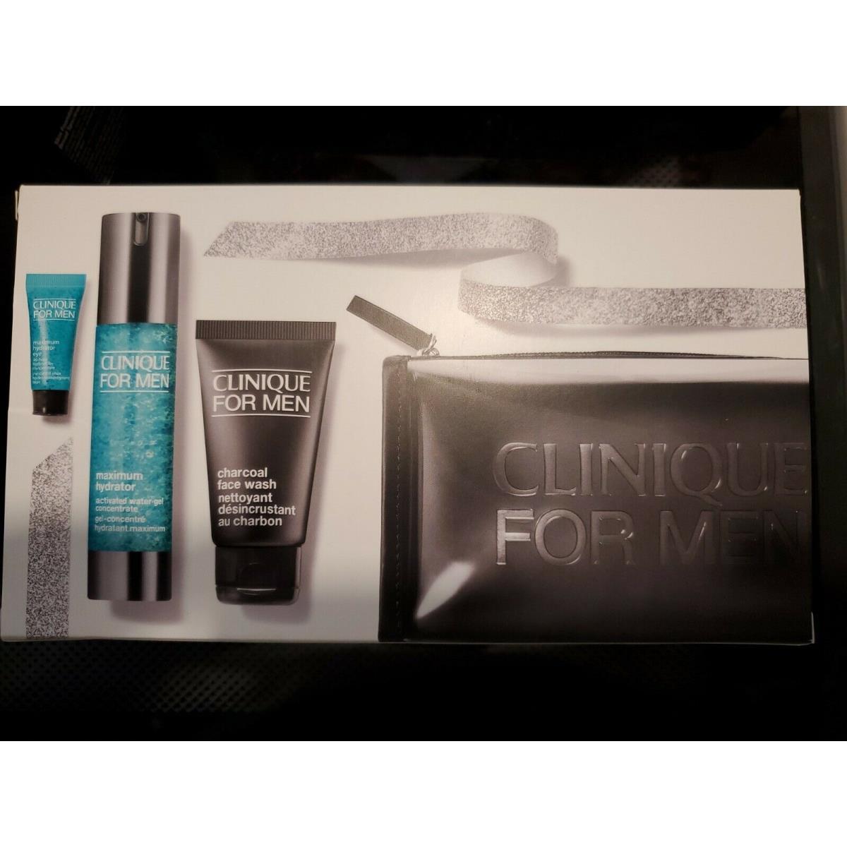 Clinique Mens Clinique 4 PC Gift Set Bag