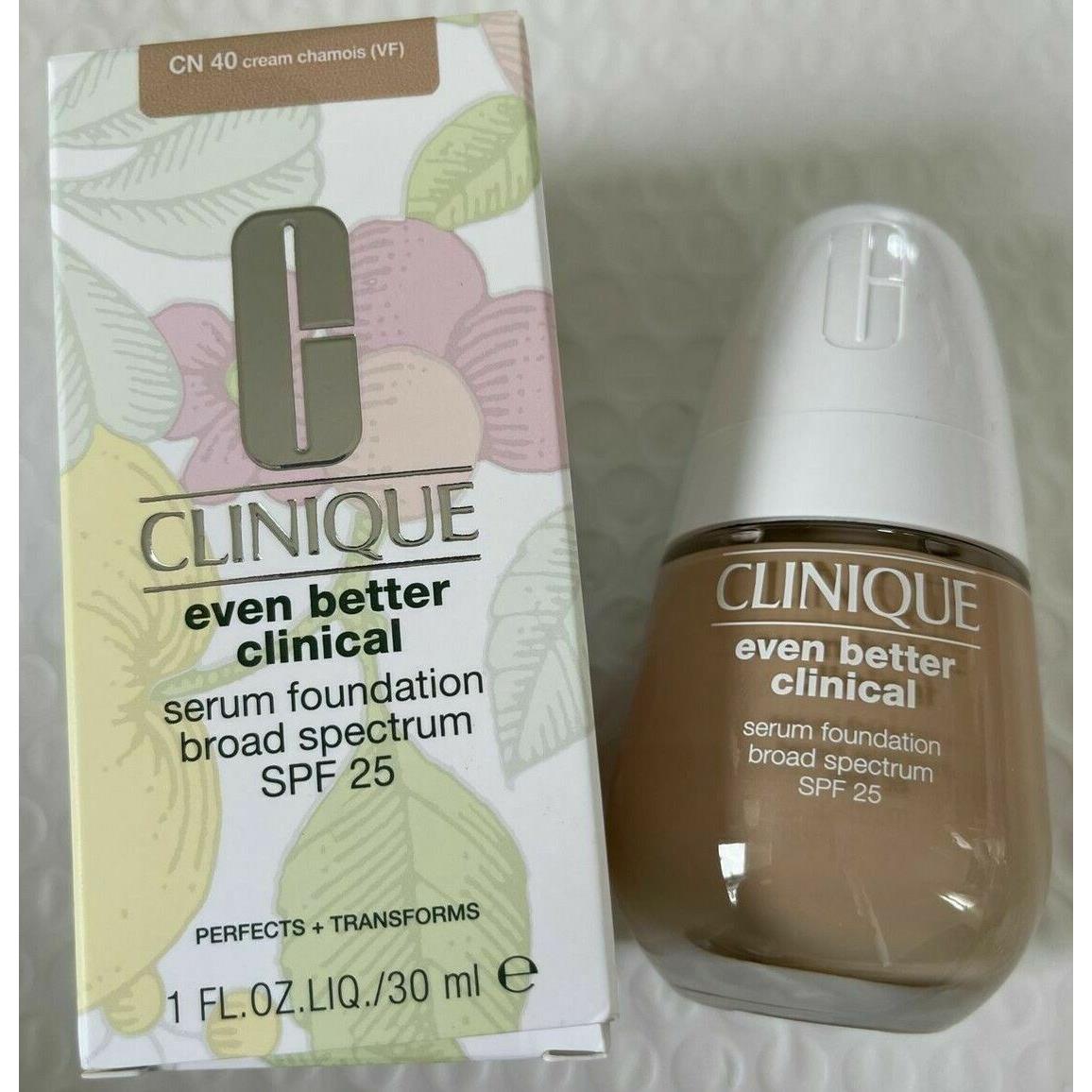 Clinique Even Better Clinical Serum Foundation SPF25 CN 40 Cream Chamois VF