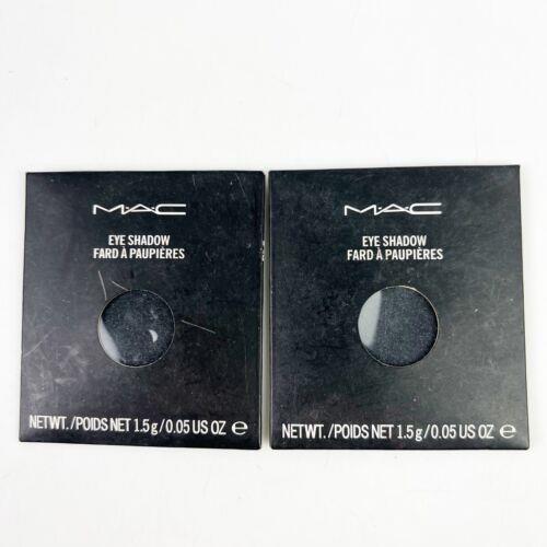 Two Mac Eyeshadow Pro Pan Palette Single Refill Black Tied Makeup Read
