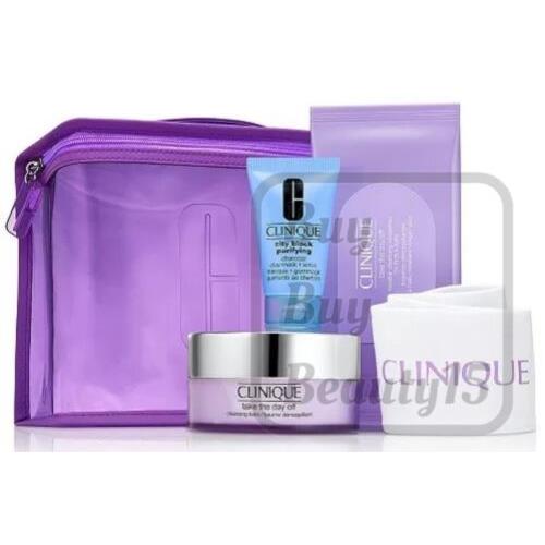 Clinique 5 Piece Take It All Off Facial Set Limited Edition