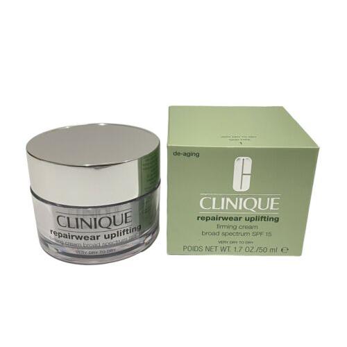 Clinique Repairwear Uplifting Firming Cream SPF15 - Very Dry to Dry 1.7 oz