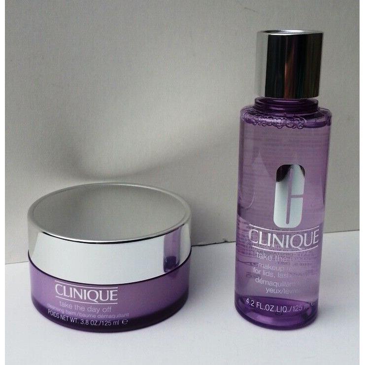 Clinique Take The Day Off Makeup Remover 1 Cleansing Balm 2 Lids Lashes Lips