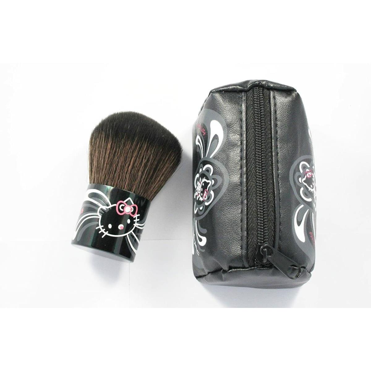 Mac Hello Kitty Kabuki Buffer Face Powder Brush and Carrying Pouch