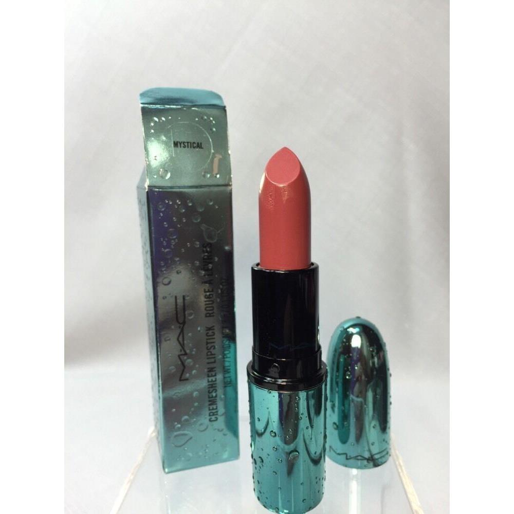 Mac Mystical Lipstick Alluring Aquatics Teal Packing W/receipt