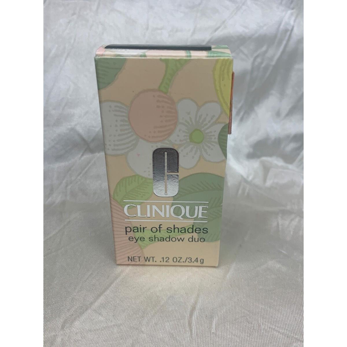 Clinique Pair of Shades Eye Shadow Duo .12 oz 43 Iced Mocha