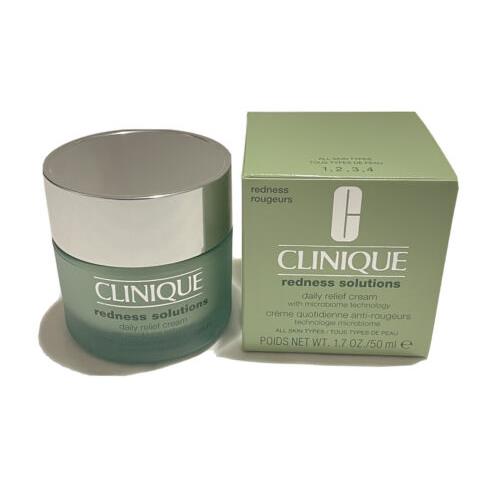 Clinique Redness Solutions Daily Relief Cream W/ Microbiome Technology 1.7oz