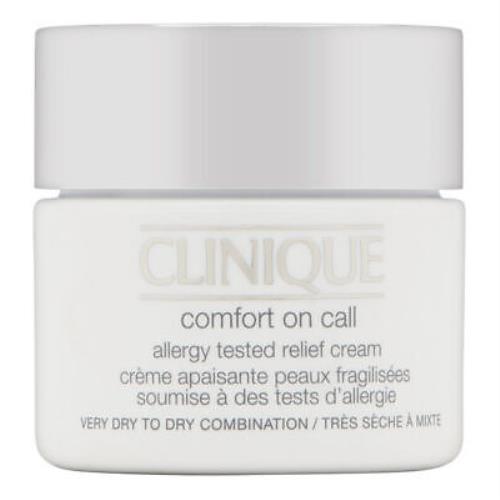 Clinique Comfort On Call Relief Cream 1.7oz - Very Dry to Dry Tester