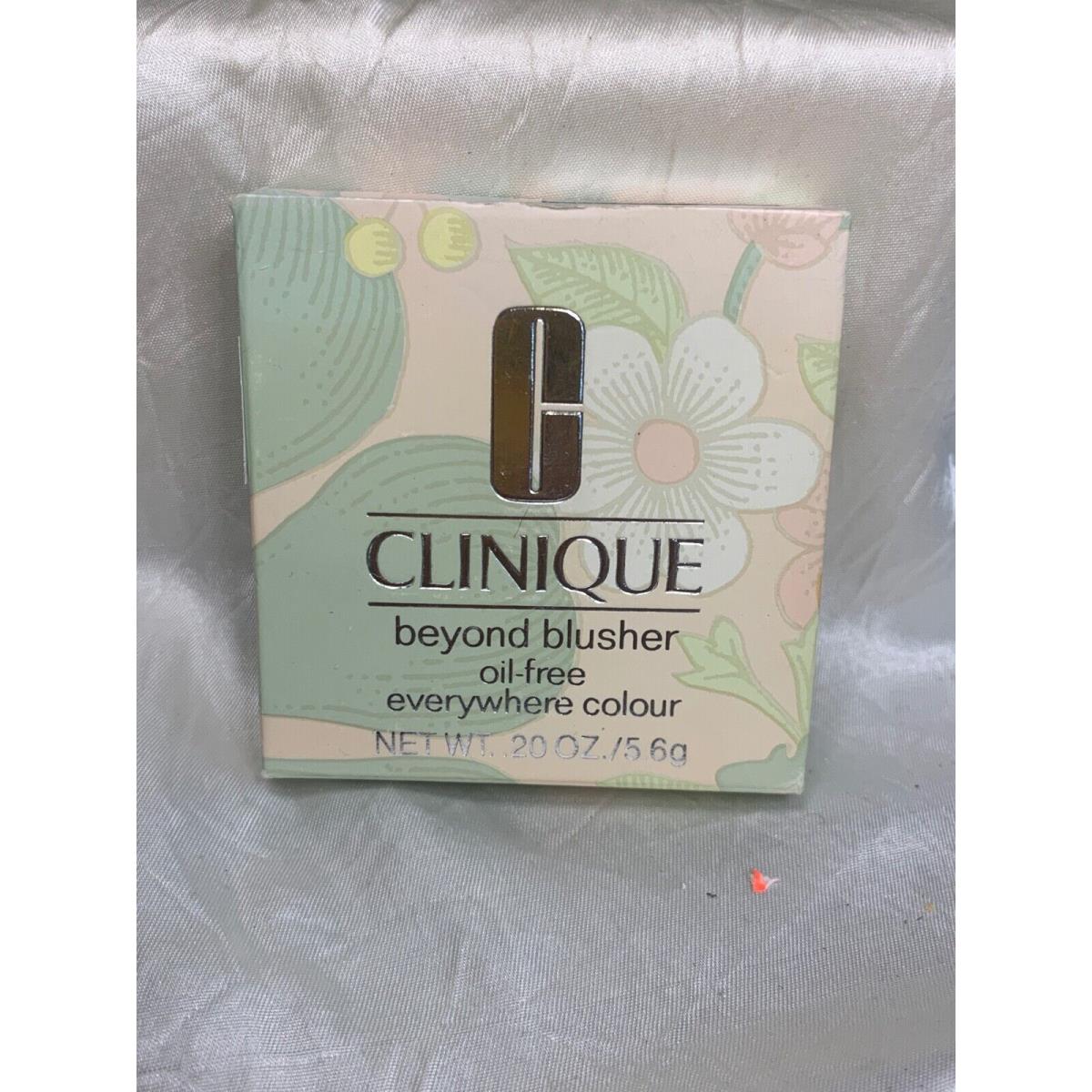 Clinique 5.6g Beyond Blusher Oil-free Everywhere Color 01 Full Bloom W/box