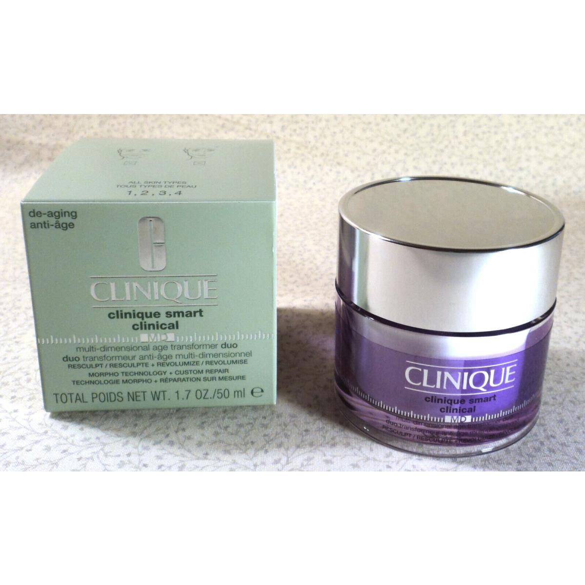 Clinique Smart Clinical Multi-dimensional Age Transformer Duo - 1.7 Oz. - Boxed