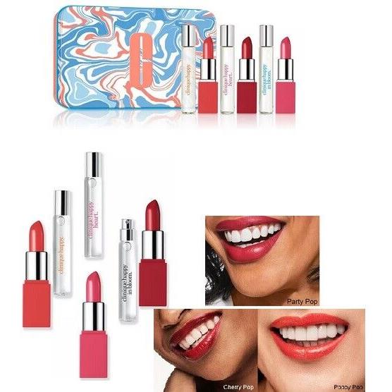 Clinique 6 Piece Pops of Happy Makeup Set Limited Edition