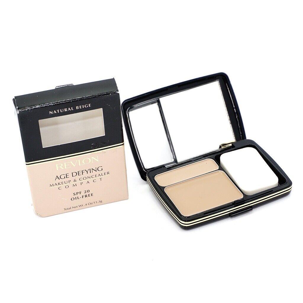 Revlon Age Defying Makeup Concealer Compact Choose Shade Full Size Natural Beige