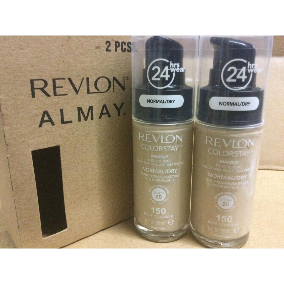 4 X Revlon Colorstay Makeup Foundation Normal To Dry Skin You BUFF #150