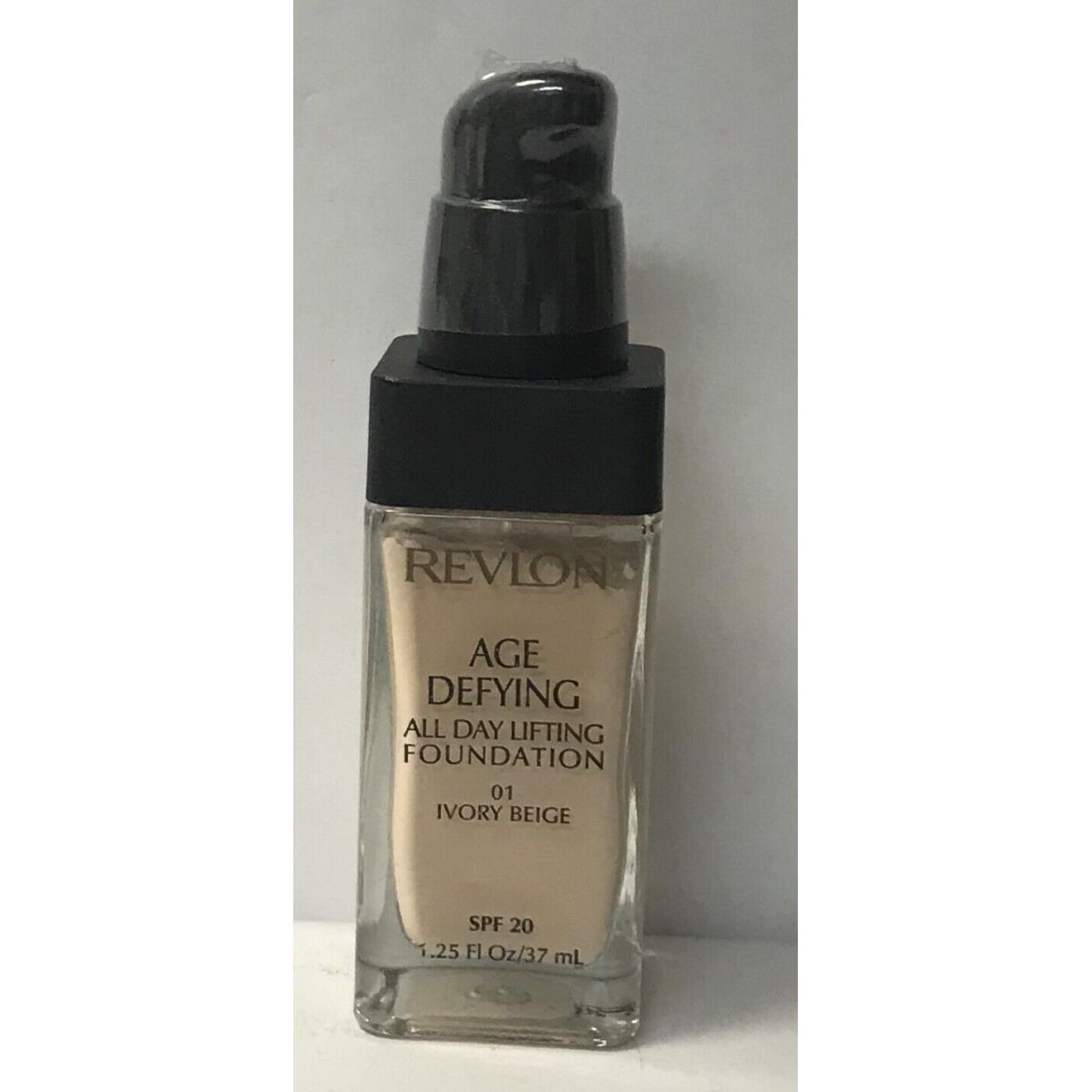 6 Revlon Age Defying All Day Foundation Ivory Beige 01