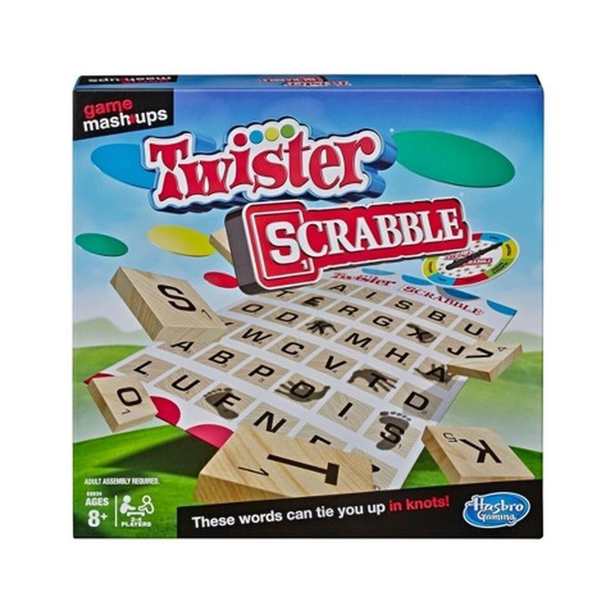 Game Mashups Twister Scrabble Game