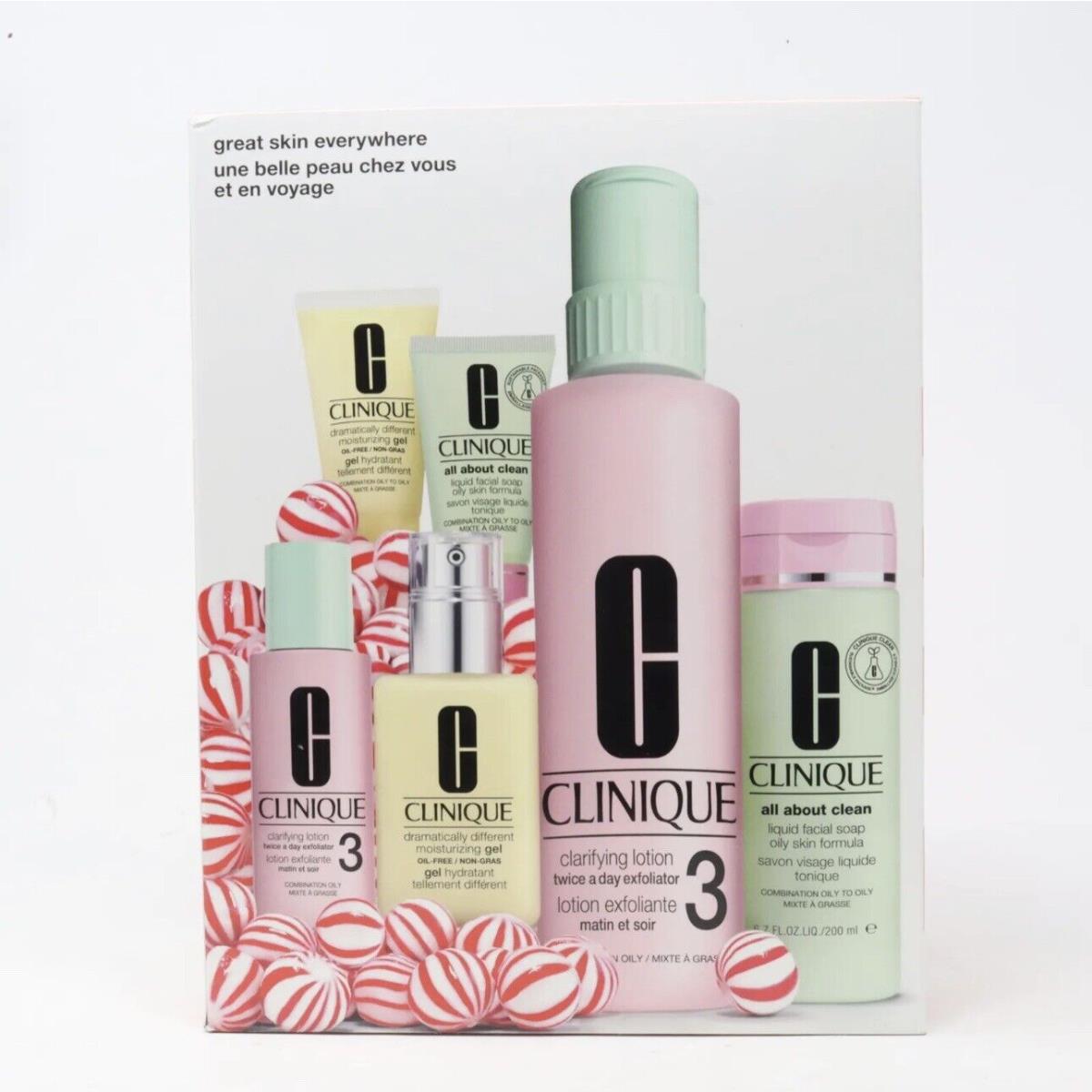 Clinique Great Skin Everywhere 6-Pcs For Combination Oily To Oily Sk