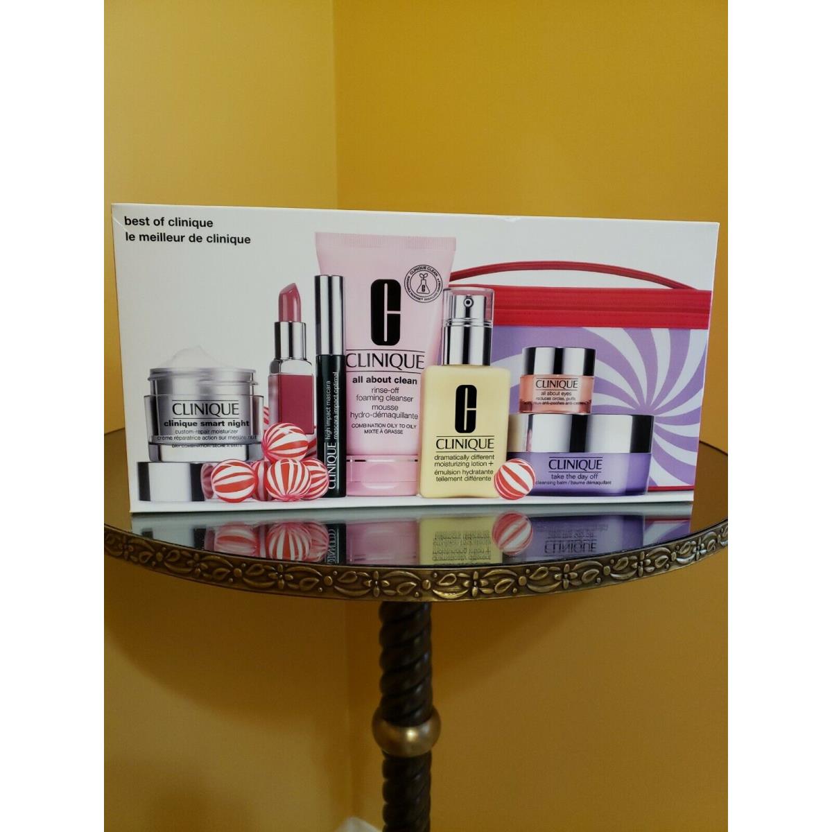 Best of Clinique Holiday Kit 7 Full Size Items Moisturizer Serum ++