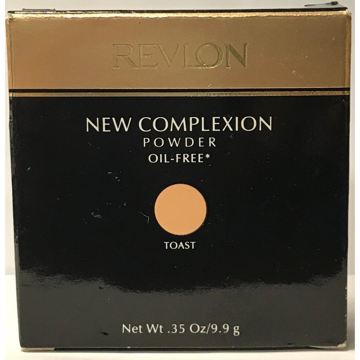 6 Revlon Complexion Powder Oil Free .35 oz / 9.9 g Toast Rare