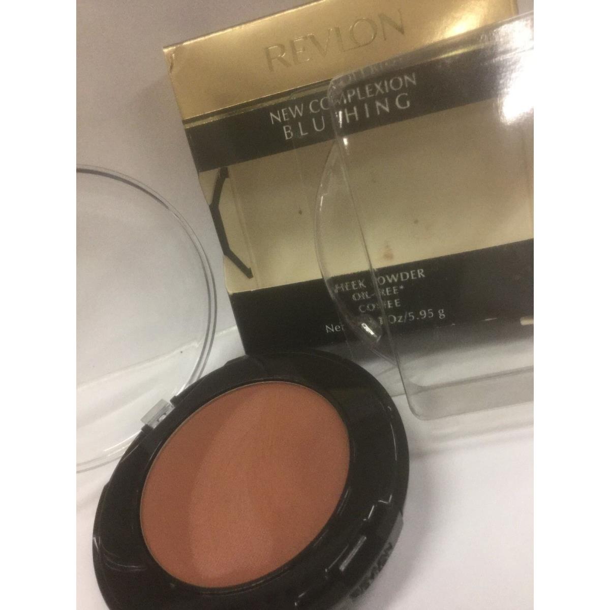 Revlon New Complexion Complexion Blushing Cheek Powder Oil-free Coffee -full Size