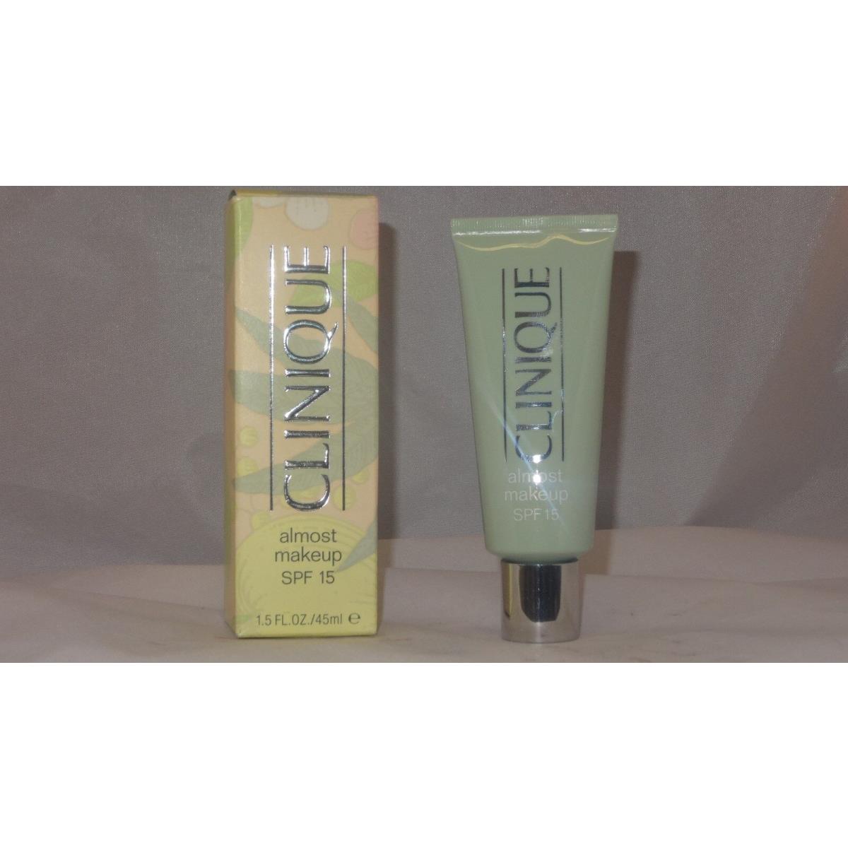 Clinique Almost Makeup Spf 15 1.5 oz / 45 mL 06 Bronze Face Makeup Rare