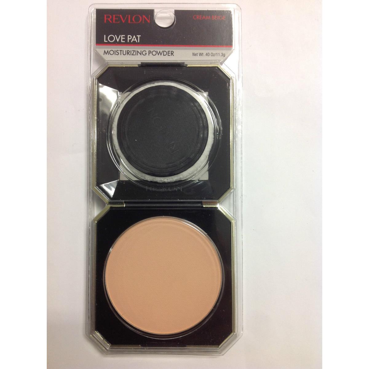 Revlon Love Pat Moisturizing Powder Cream Beige Full Size New