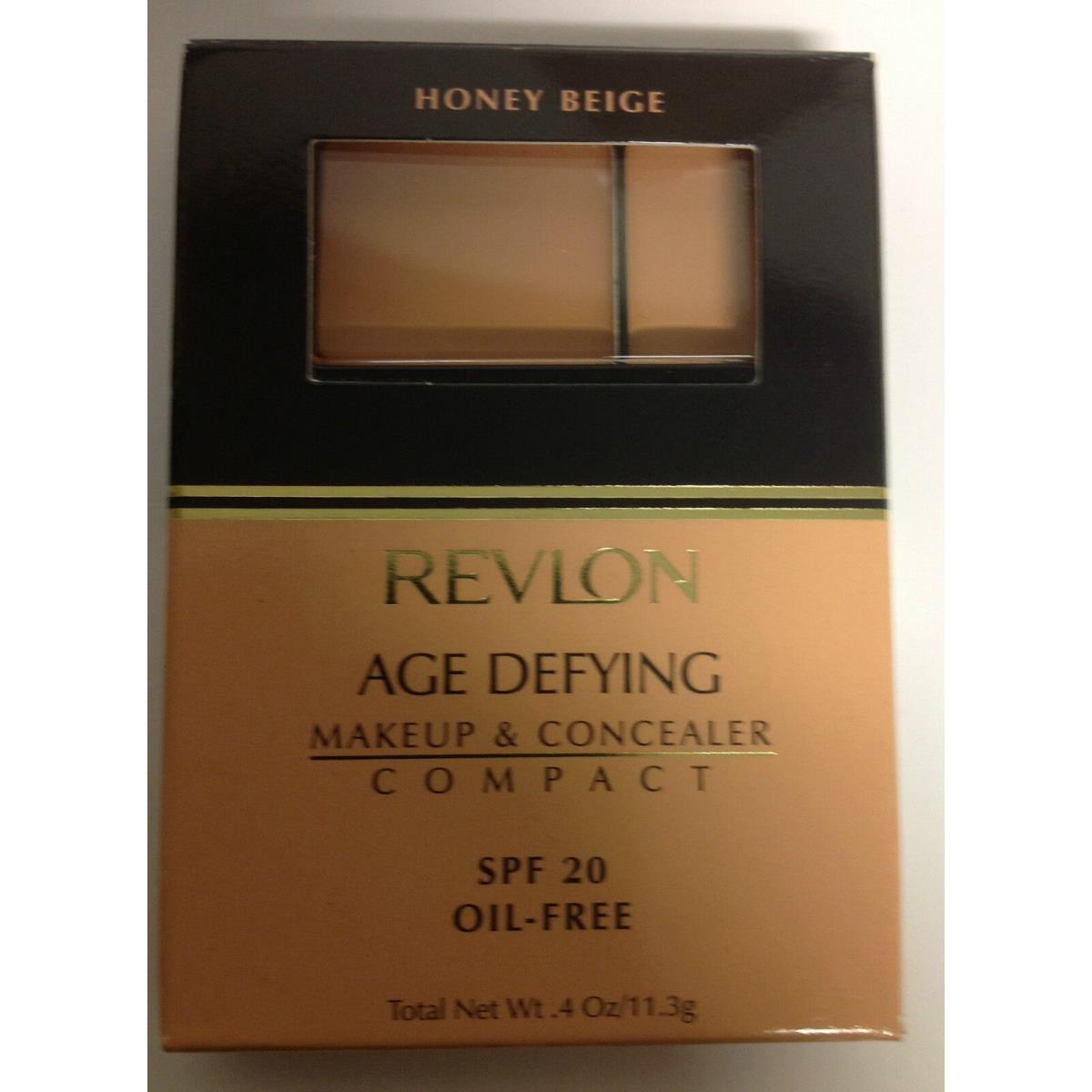 Revlon Age Defying Makeup Concealer Compact Honey Beige New