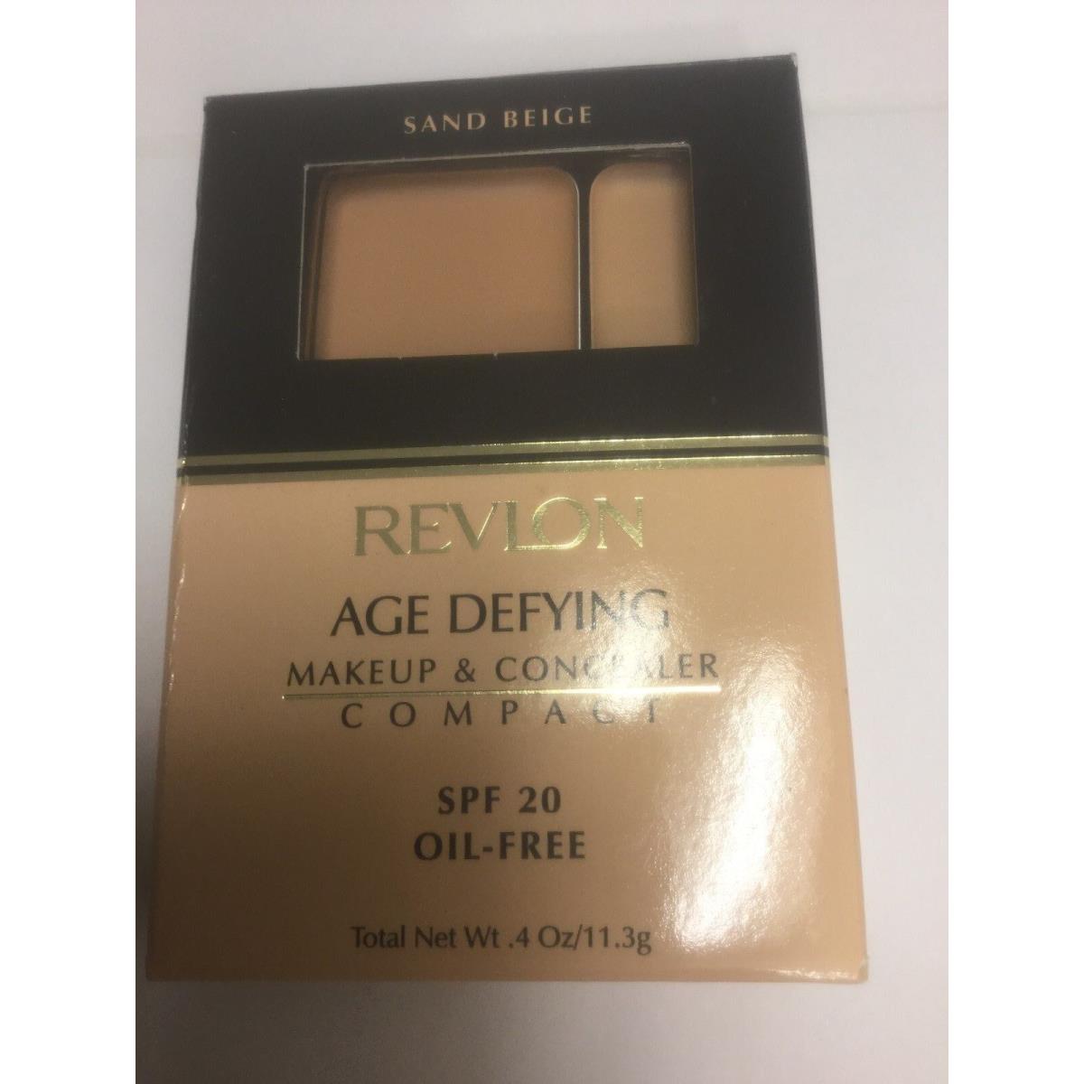 Revlon Age Defying Makeup Concealer Compact Sand Beige New