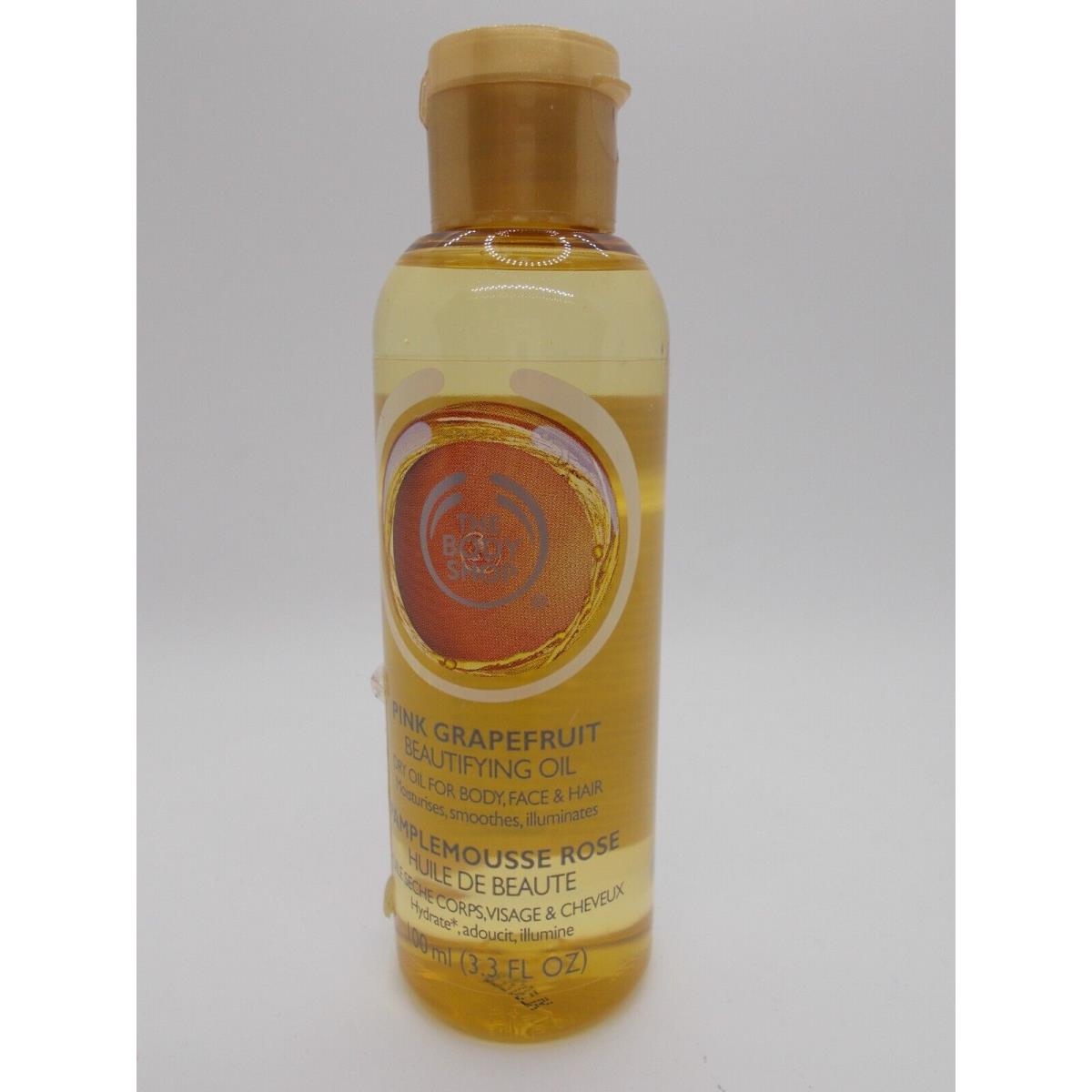 The Body Shop Pink Grapefruit Beautifying Oil Dry Oil For Body Face Hair
