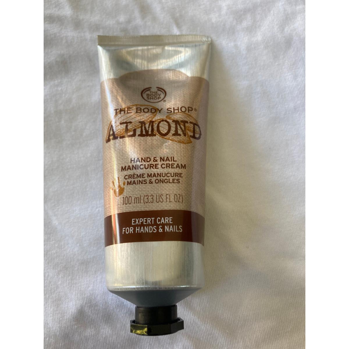 The Body Shop Almond Hand Cream 3.3 oz Large 100ML