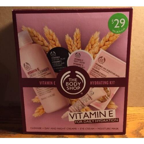 The Body Shop Vitamin E Hydrating Kit For Daily Hydration Creams Mask