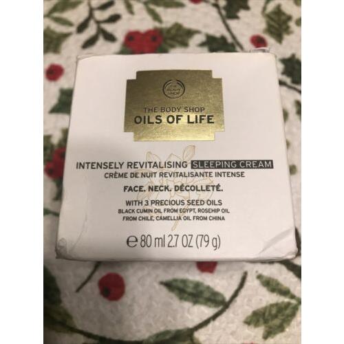 The Body Shop Oils Of Life Sleeping Cream 80 ml 2.7 Oz