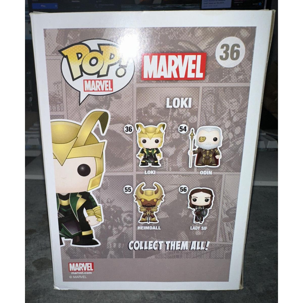 Funko Loki Pop Marvel Fugititve Toys Exclusive Avengers Rare Vaulted