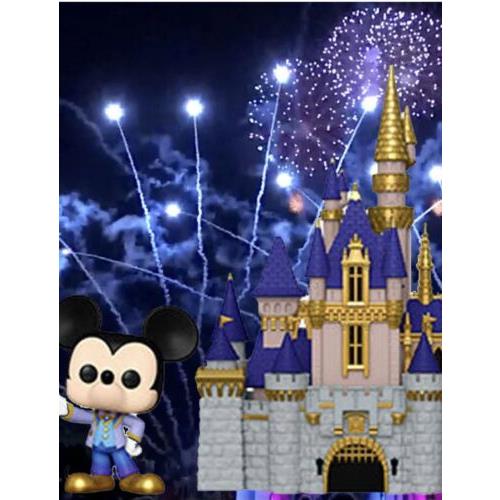 Funko Pop Town- Cinderella Castle and Mickey Mouse 26 - Disney World 50th