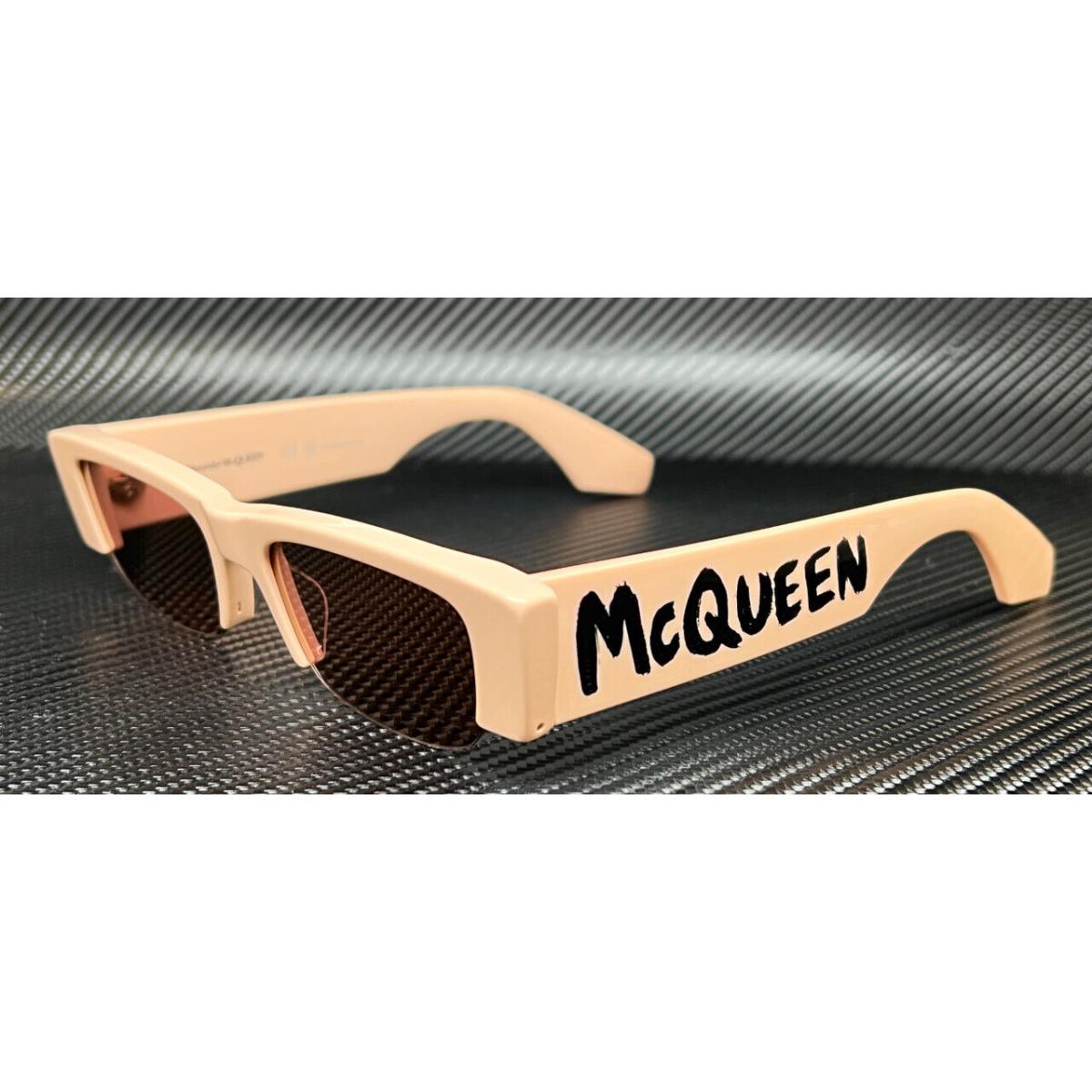 Alexander Mcqueen AM0404S 003 Pink Mirror Unisex 54 mm Medium Sunglasses