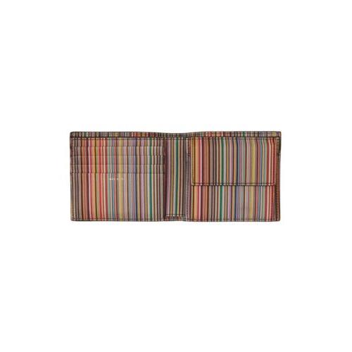 Paul Smith Multi-stripe Leather Wallet Made in Italy. Yours For