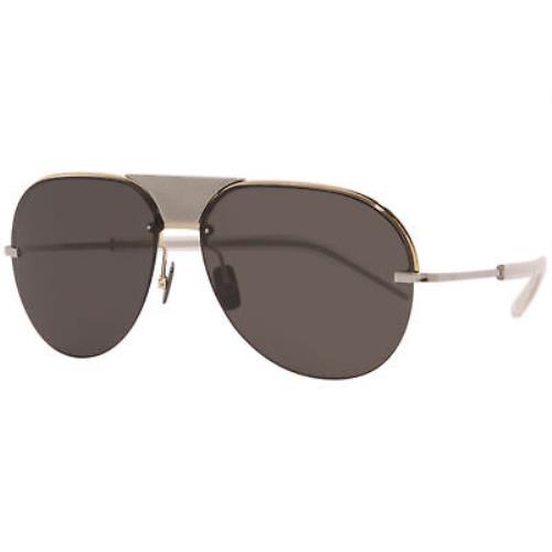 Christian Dior DiorScales1.0 M1B/NR Sunglasses Women`s Dark Ruthenium-gold/grey