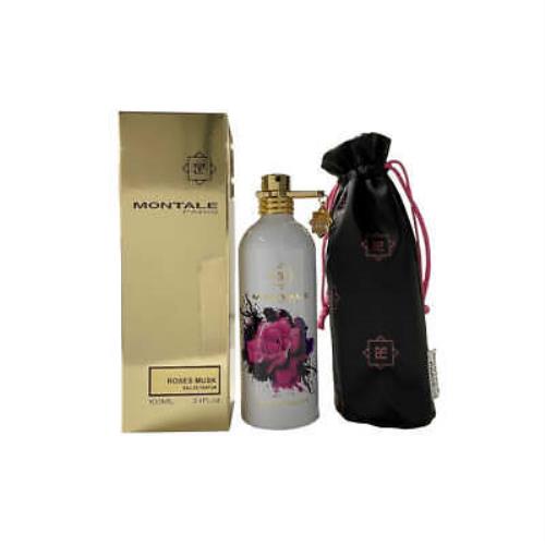 Roses Musk Limited Edition by Montale Perfume Women Edp 3.3 / 3.4 oz Box
