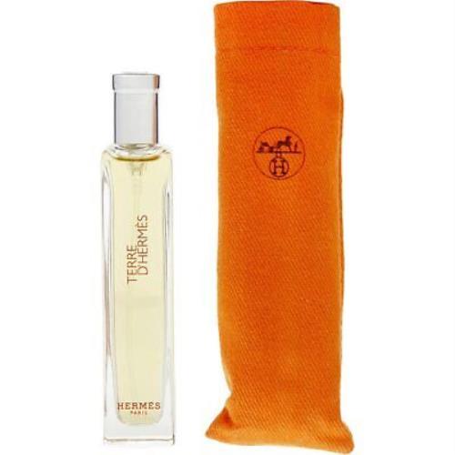 Terre D`hermes by Hermes Parfum Pure Perfume Spray For Men 0.5 oz / 15 ml