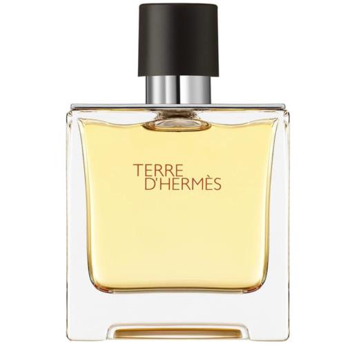 Terre D`hermes by Hermes Pure Perfume Spray For Men 2.5 oz / 75 ml
