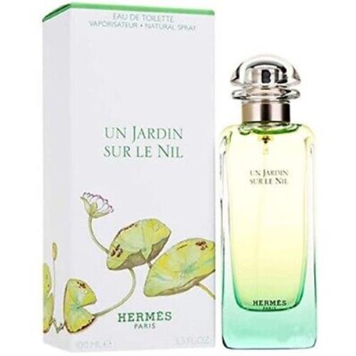 UN Jardin Sur LE Nil Hermes 3.3 oz / 100 ml Eau De Toilette Unisex Perfume