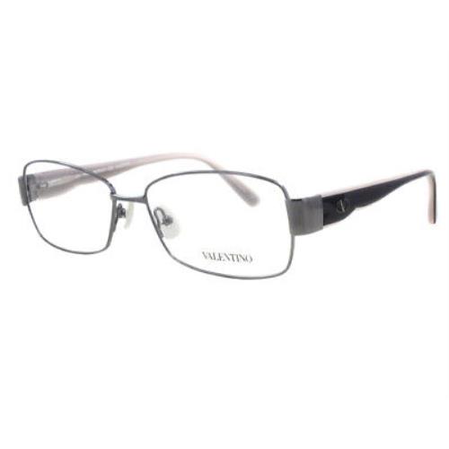 Valentino V2101-60-5415 NO Case Gunmetal Eyeglasses