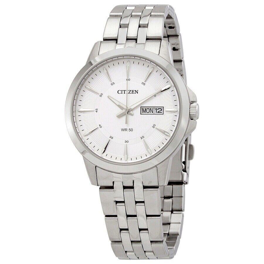 Citizen Men`s Day and Date Quartz Stainless Steel Watch - BF2011-51A