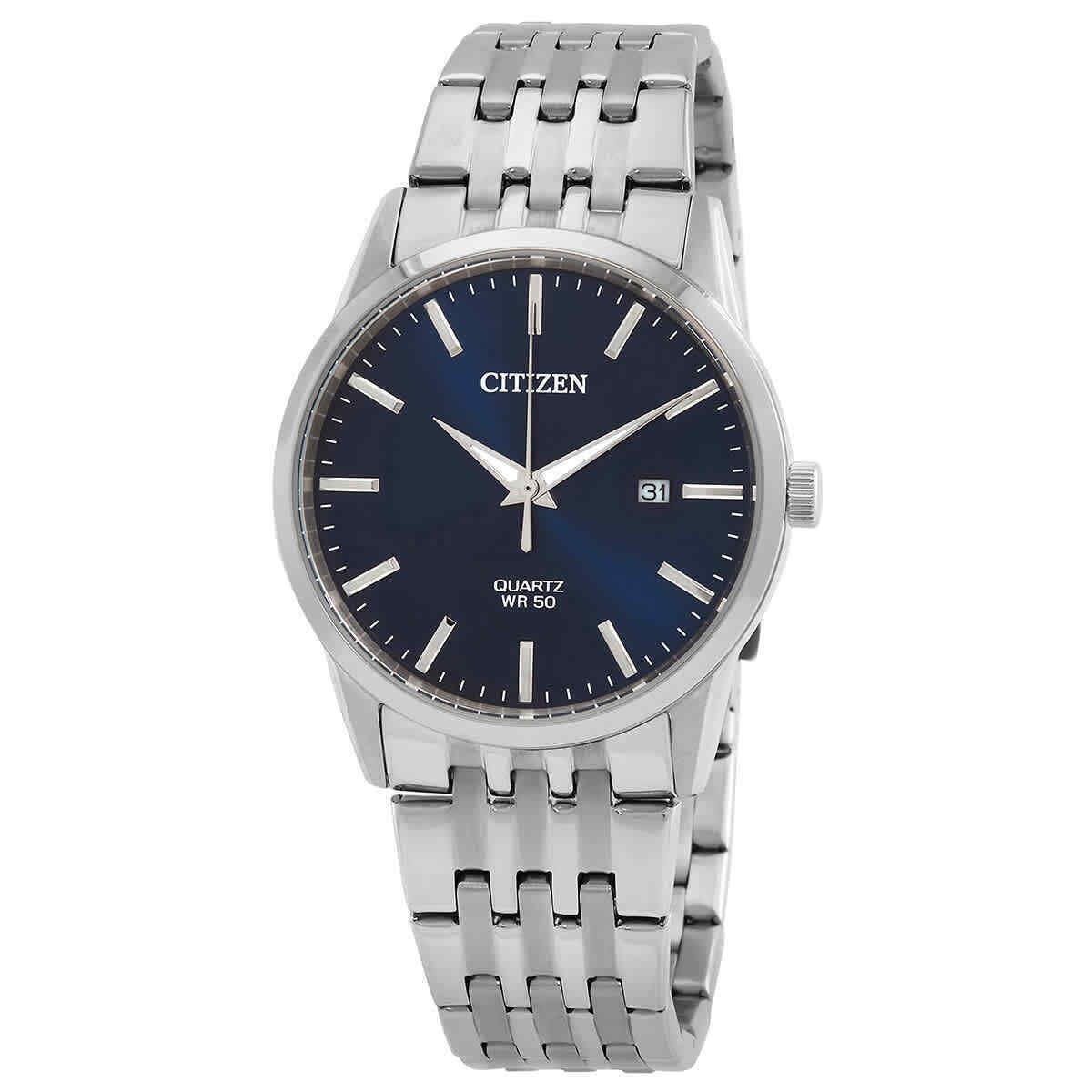 Citizen Quartz Blue Dial Men`s Watch BI5000-87L