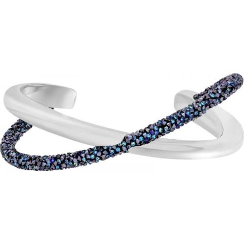 Swarovski Crystal Bangle -- Dark Blue