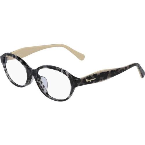 Salvatore Ferragamo Women`s Eyeglasses Grey Havana Salvatore FERRAGAMO2856A 56