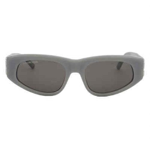 Balenciaga Grey Cat Eye Ladies Sunglasses BB0095S 015 53 BB0095S 015 53